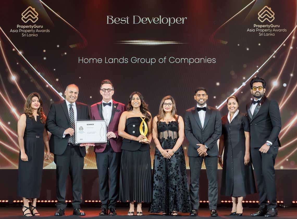 A Historic Hat-Trick : Home Lands Crowned Best Developer Sri Lanka for Third Consecutive Year, Also Wins Best Lifestyle Developer Asia